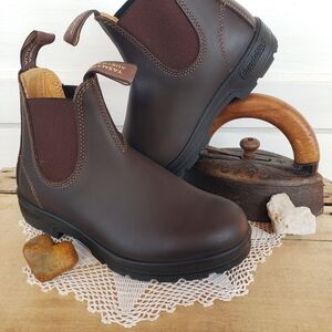 ⚘FLASH🌟SALE⚘NiB*Blundstone #550 Walnut Chelsea Boot Pull-on Bootie AU5½ | 8.5US